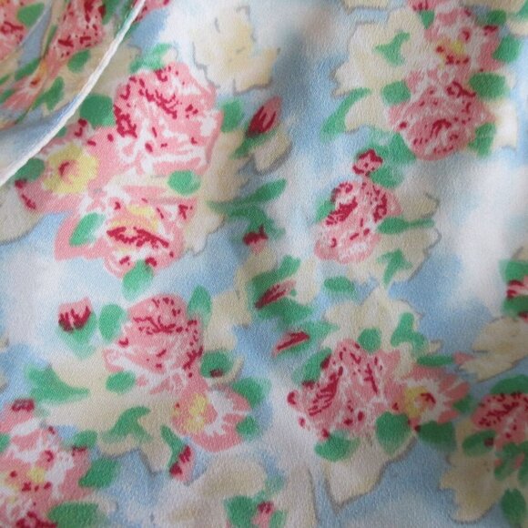 Daisy Street halter neck scarf top in Ditsy floral size Large - Picture 6 of 10